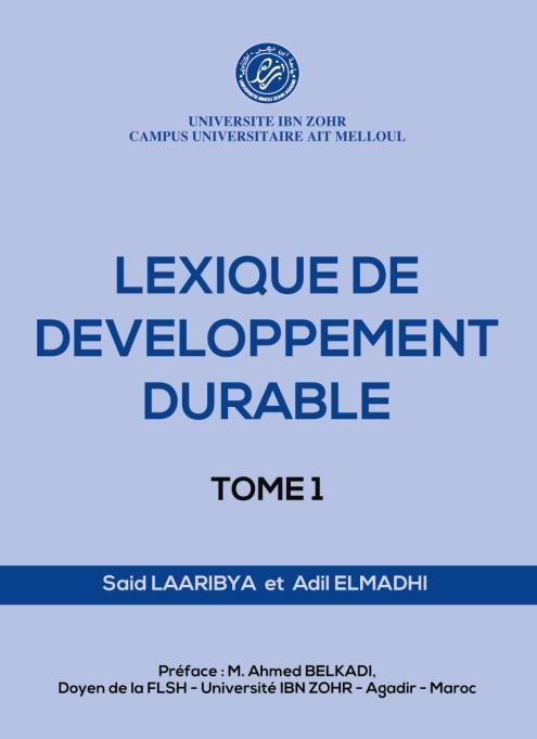 LEXIQUE DE DEVELOPPEMENT DURABLE – TOME1