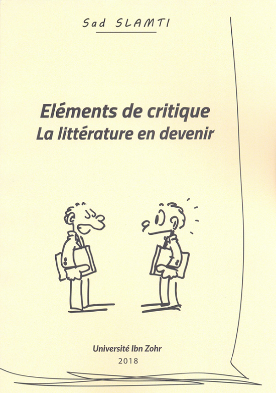 Eléments de critique: La littérature en devenir