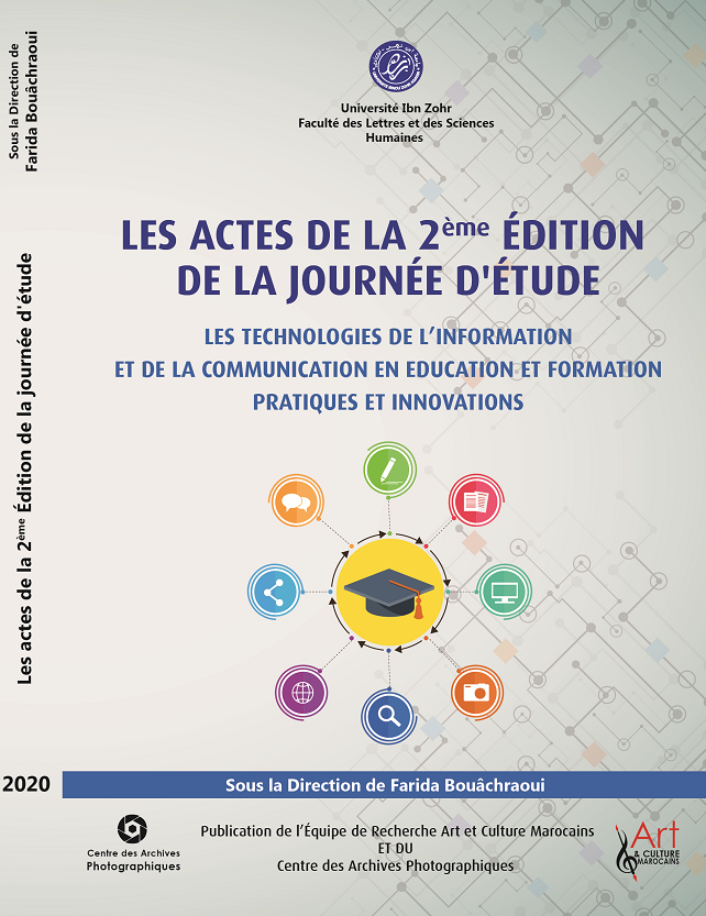Les actes de la 2ème édition de la journée d’étude: “les technologies de l’information et de la communication en éducation et formation: pratiques et innovations”